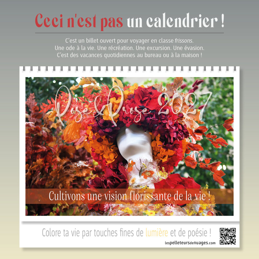 Calendrier Pose & Prose 2027