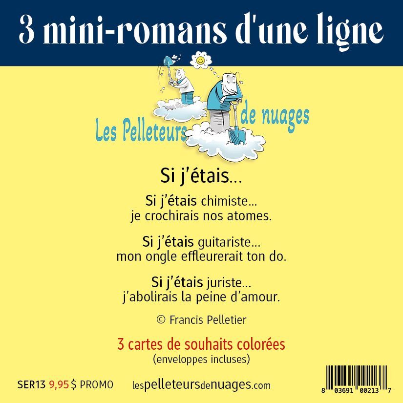 3 mini-romans d'une ligne (série 13)