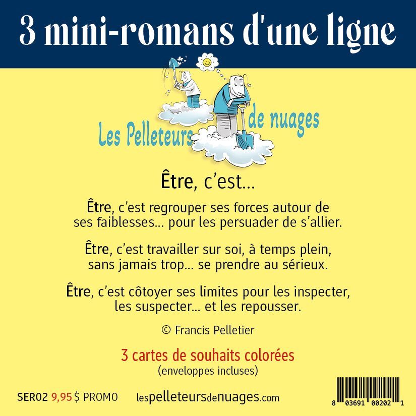 3 mini-romans d'une ligne (série 2)